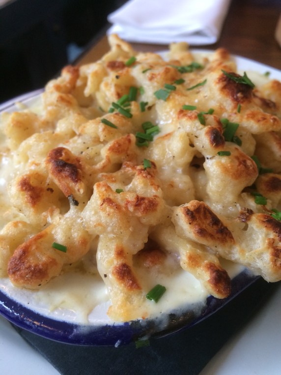 The Spatzle'n'Cheese at Boopshi's is glorious!