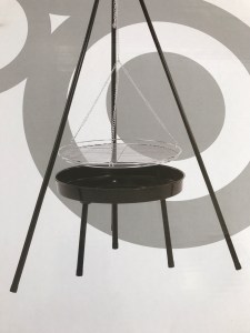 Camp Fire Tripod Grill and Fire Tray